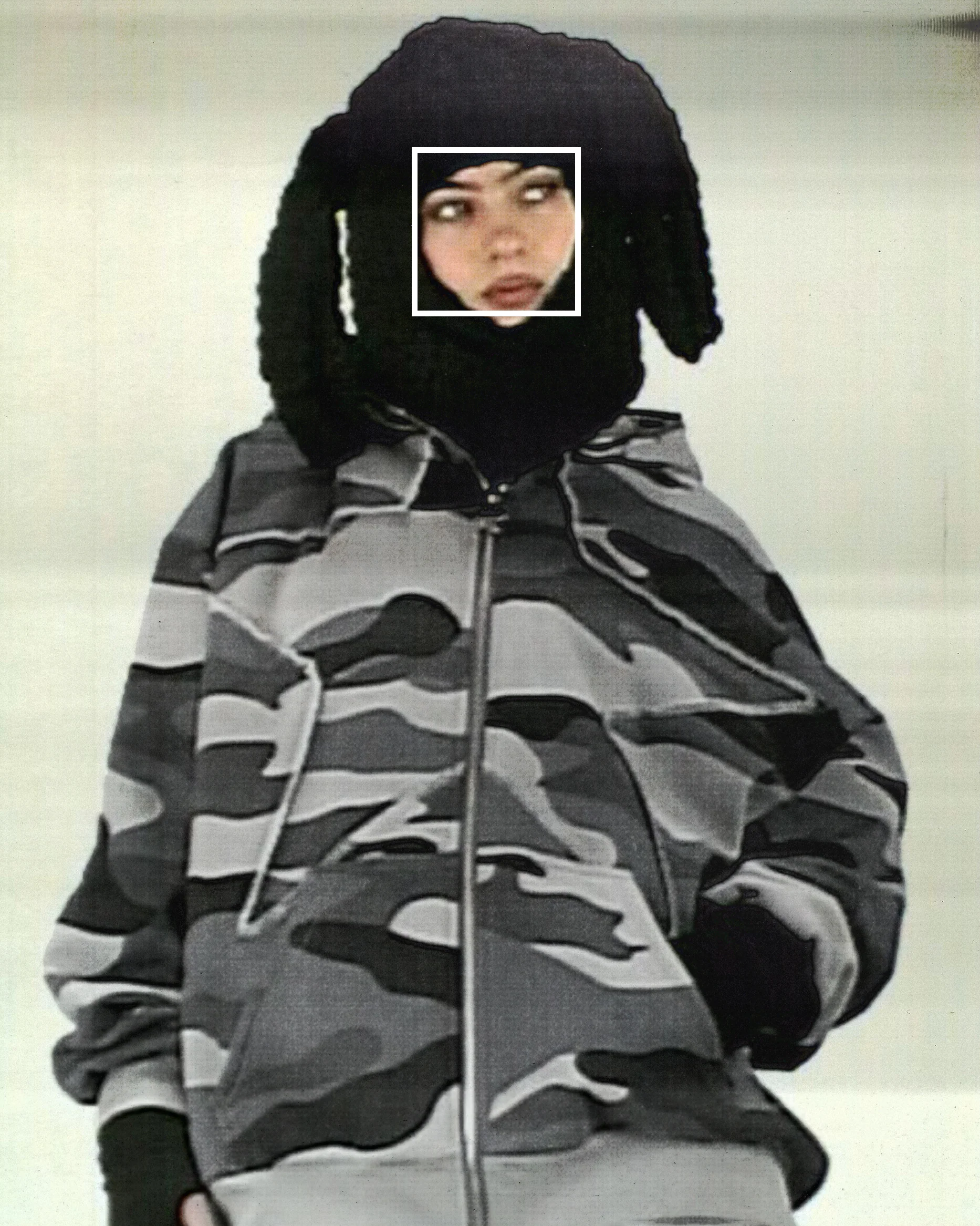 TERRITORY ZIP HOODIE NIGHT CAMO