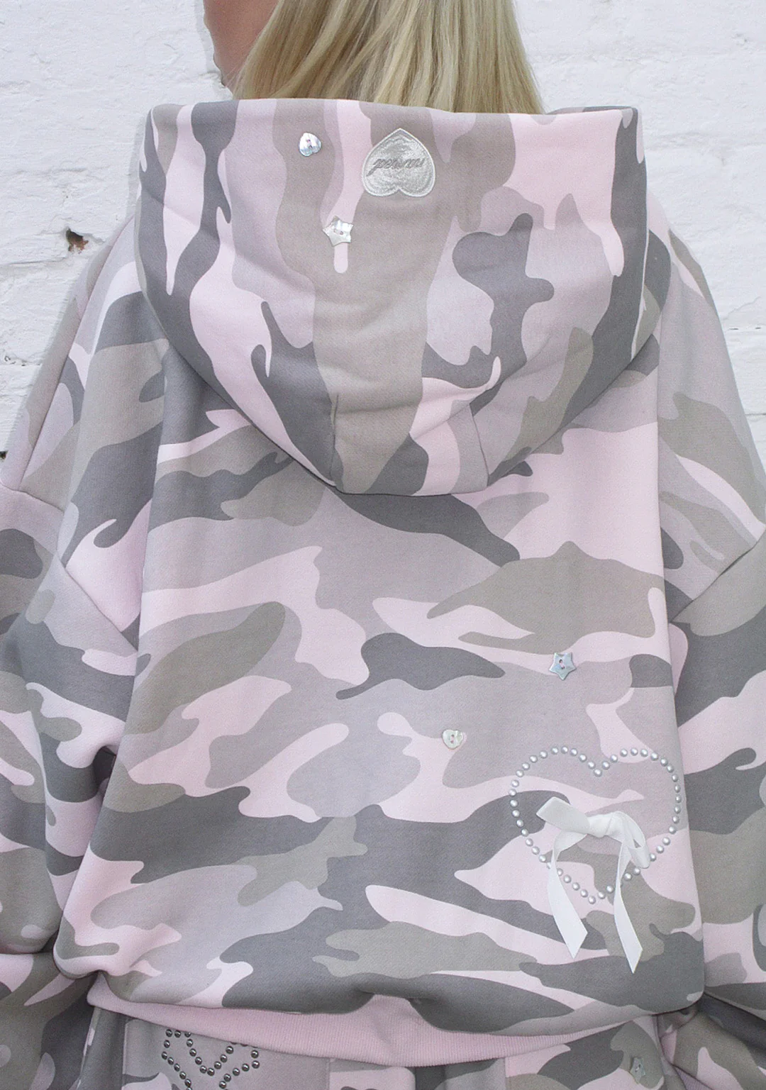 WHISPER ZIP HOODIE PASTEL CAMO - Image 4